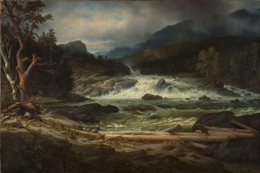 Le cascate di Labro a Kongsberg