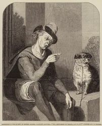 La lezione di Launce, Due Gentiluomini di Verona, Atto IV, Scena 4