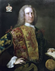 Sir Charles Townley, Re della Giarrettiera delle Armi