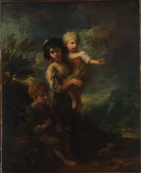 Bambini del cottage (I raccoglitori di legna)