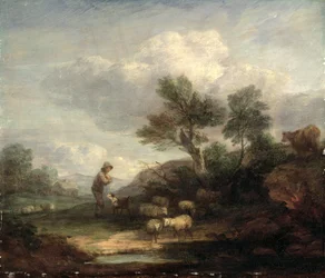 Paesaggio con Pecore