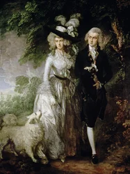 Il signor e la signora William Hallett (La passeggiata mattutina), c.1785