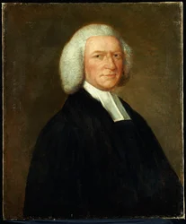 Ritratto del Vescovo Woodward, mezzo busto, in abiti clericali