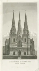 Cattedrale di Lichfield - Facciata Ovest