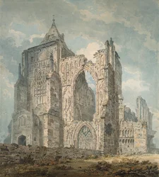 Abbazia di Crowland, Lincolnshire, c1793