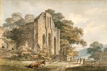 Abbazia di Valle Crucis, Denbighshire, Galles del Nord