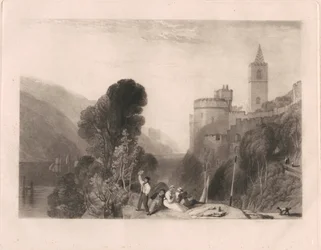 Castello di Dartmouth, sul fiume Dart