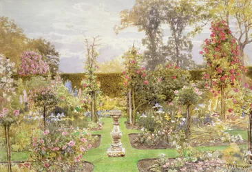 La meridiana nel giardino delle rose