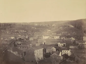 Honesdale, Sezione 3, Del.  Hudson Canal Co. 1863-1865 (foto)