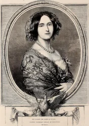 Sua Maestà la Regina di Prussia, incoronata ieri (venerdì) a Konigsberg