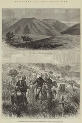 Schizzi della guerra Zulu