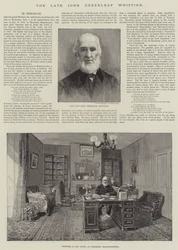 Il defunto John Greenleaf Whittier