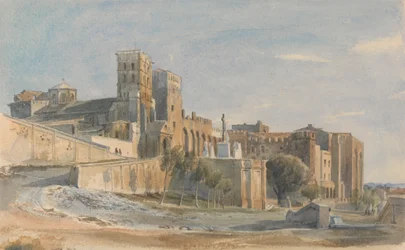 La cattedrale e il palazzo dei papi, Avignone