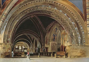Interno della Basilica Inferiore di San Francesco d