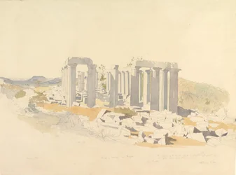 Il tempio di Apollo a Bassae, 1843