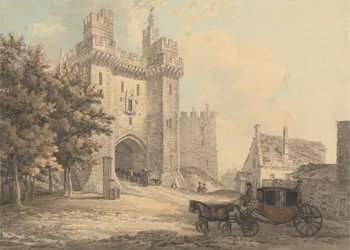 Il portale del castello di Lancaster
