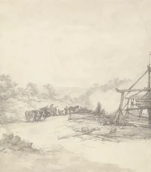 Scarico di Puntelli a Coalbrookdale