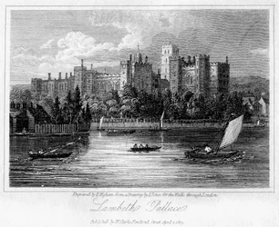 Palazzo di Lambeth, Londra, 1817