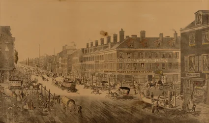 Broadway, New York, 1836 (Mostra dell