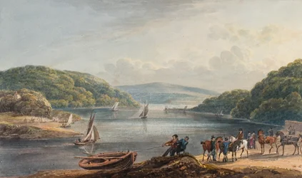 Briton Ferry, Fiume e Chiesa