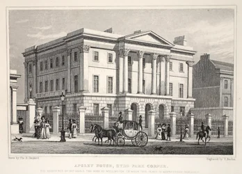 Apsley House, Hyde Park Corner, da 