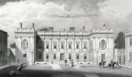 Burlington House, Royal Academy of Arts, Piccadilly, Londra, c.1829-31