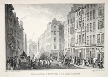 Cheapside, Poultry e Bucklersbury, da 