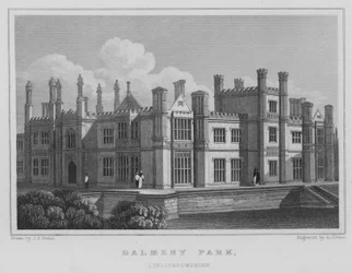 Parco di Dalmeny, Linlithgowshire (incisione)