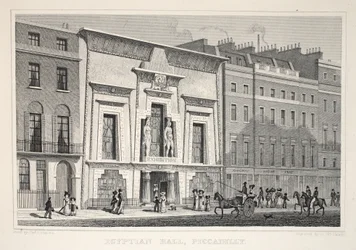 Sala egiziana, Piccadilly, da 