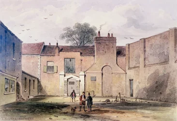 Ingresso alla prigione di Tothill Fields, 1850