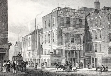 Exeter Change, Strand, da 
