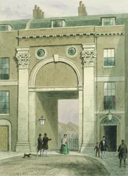 Ingresso al fiume, Essex Street, 1857