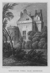 Torre di Merchiston, vicino a Edimburgo