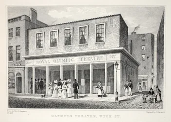 Teatro Olimpico, Wyck Street, da 
