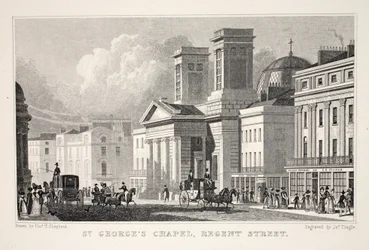 Cappella di San Giorgio, Regent Street, da 