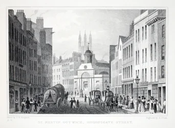 St Martin Outwich, Bishopsgate Street, da London and it