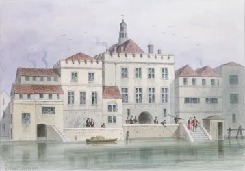 Veduta della Old Fishmongers Hall, 1650