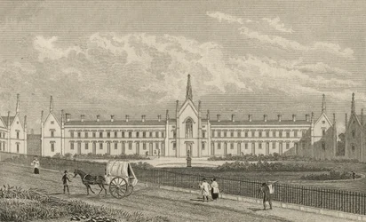 Le case di riposo di Whittington, Highgate, 1827