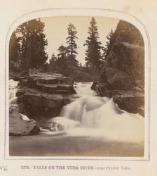 Cascate del fiume Yuba - vicino al Crystal Lake