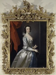 Ritratto di una donna, probabilmente Elizabeth Aislabie, di Studley Royal, Yorkshire