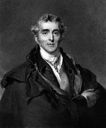 Arthur Wellesley, Duca di Wellington (1769-1852) politico e ufficiale britannico (incisione)