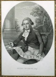 Henry William Bunbury, inciso da Thomas Ryder 1789