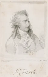 Ritratto del pittore svizzero Henry Fuseli