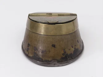 Calamaio a zoccolo di cavallo appartenente al Capitano William Tyrwhitt Drake, Guardie a Cavallo Reali, c.1829