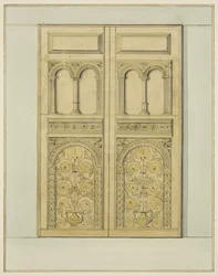 Portale Interno Scolpito dell