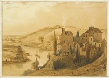 Totterdown, mostrando Knowle Hill, Bath Road e Brislington Turnpike