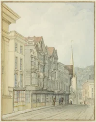 Lato ovest di Broad Street