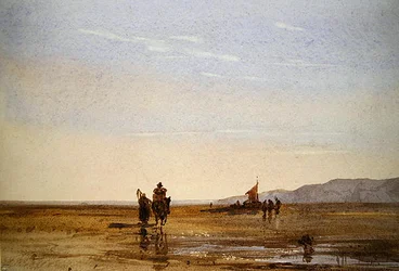 Scena di spiaggia