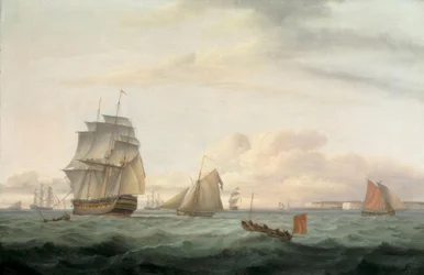 Navigazione al largo del porto di Ramsgate