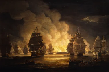 La battaglia di Algeri: il bombardamento, 1824